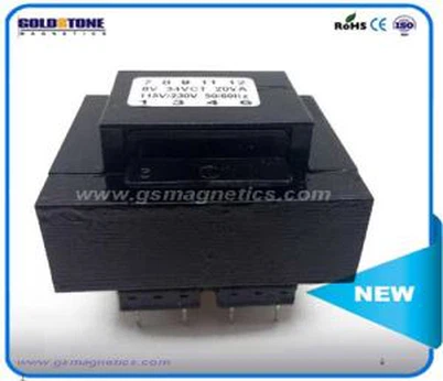 EI5720 Vierkante Pin Type macht transformator anti-diefstalmechanisme 20W controle apparatuur Customization